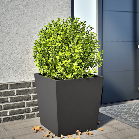 Vidaxx plantekasse 50x50x50 cm stål sort