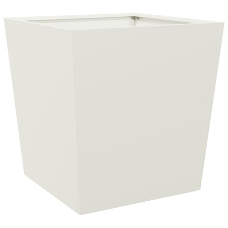 Vidaxx plantekasse 50x50x50 cm stål hvid
