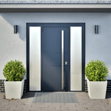Vidaxx plantekasser 2 stk 50x50x50 cm stål hvid