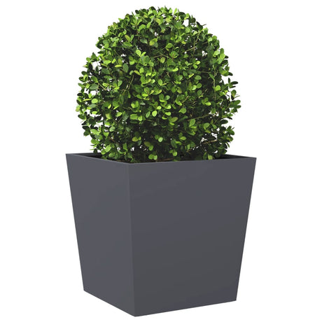 Vidaxx plantekasse 50x50x50 cm stål antracit