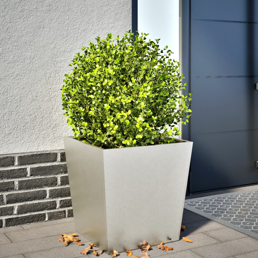 Vidaxx plantekasse 50x50x50 cm rustfrit stål