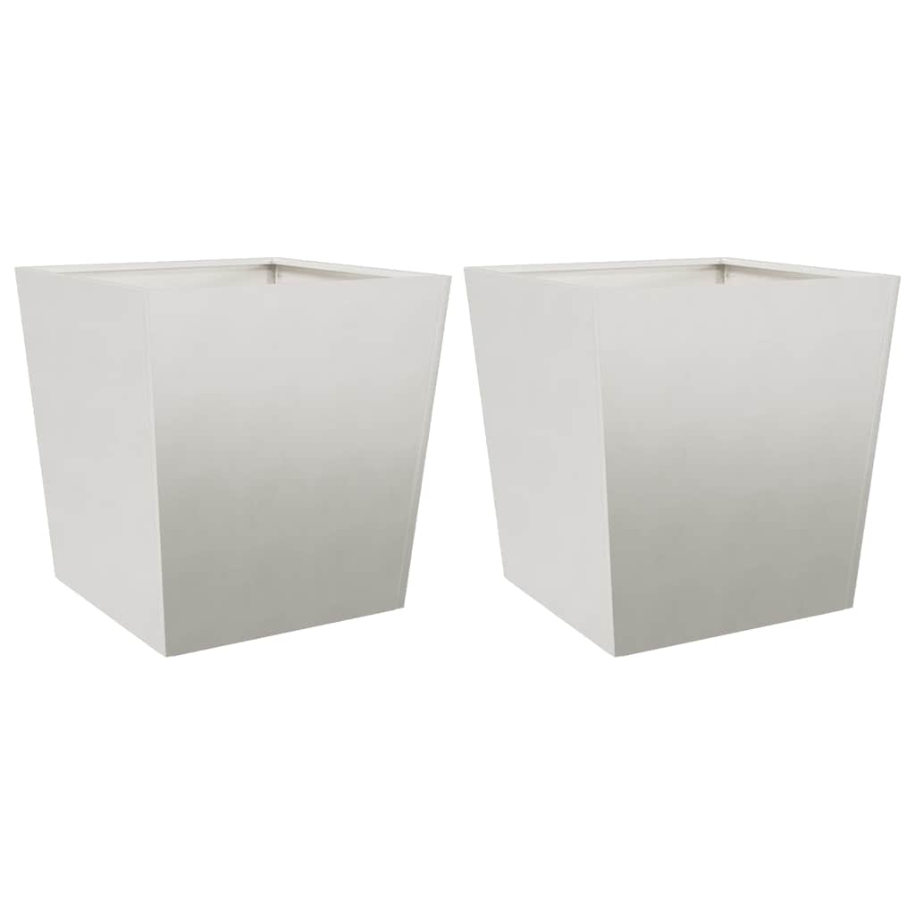 Vidaxx plantekasser 2 stk 50x50x50 cm rustfrit stål