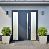 Vidaxx plantekasser 2 stk 50x50x50 cm rustfrit stål