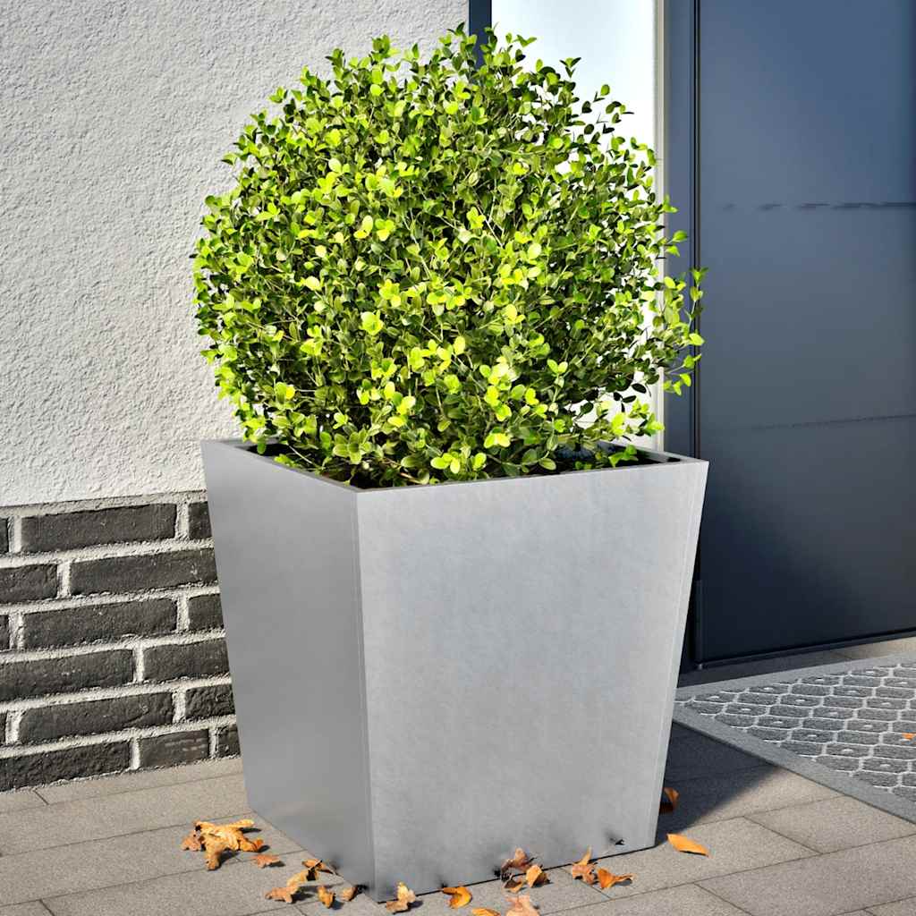 Vidaxx plantekasser 2 stk 50x50x50 cm galvaniseret stål