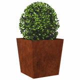 Vidaxx plantekasse 50x50x50 cm vejrbestandigt stål