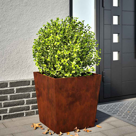 Vidaxx plantekasse 50x50x50 cm vejrbestandigt stål