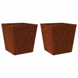 Vidaxx plantekasser 2 stk 50x50x50 cm vejrbestandigt stål