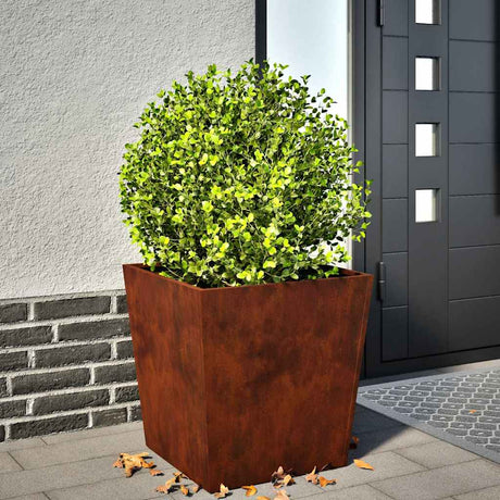 Vidaxx plantekasser 2 stk 50x50x50 cm vejrbestandigt stål