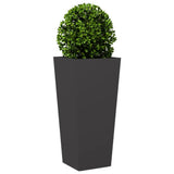 Vidaxx plantekasse 35x35x75 cm stål sort
