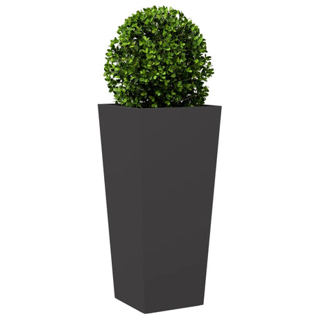 Vidaxx plantekasse 35x35x75 cm stål sort