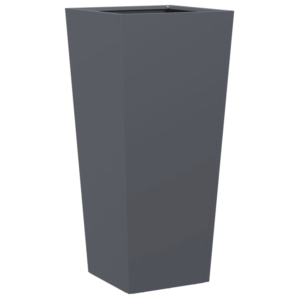Vidaxx plantekasse 35x35x75 cm stål antracit