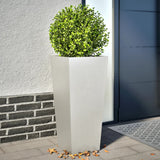 Vidaxx plantekasser 2 stk 35x35x75 cm rustfrit stål