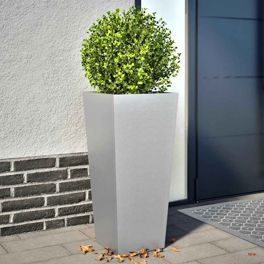 Vidaxx plantekasser 2 stk 35x35x75 cm galvaniseret stål