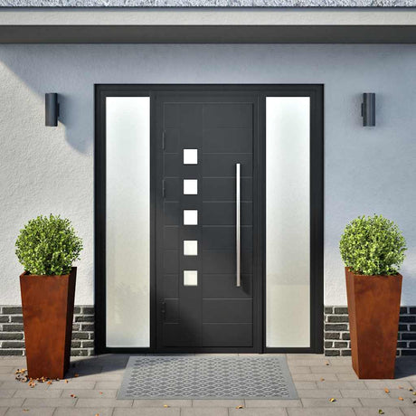 Vidaxx plantekasser 2 stk 35x35x75 cm vejrbestandigt stål