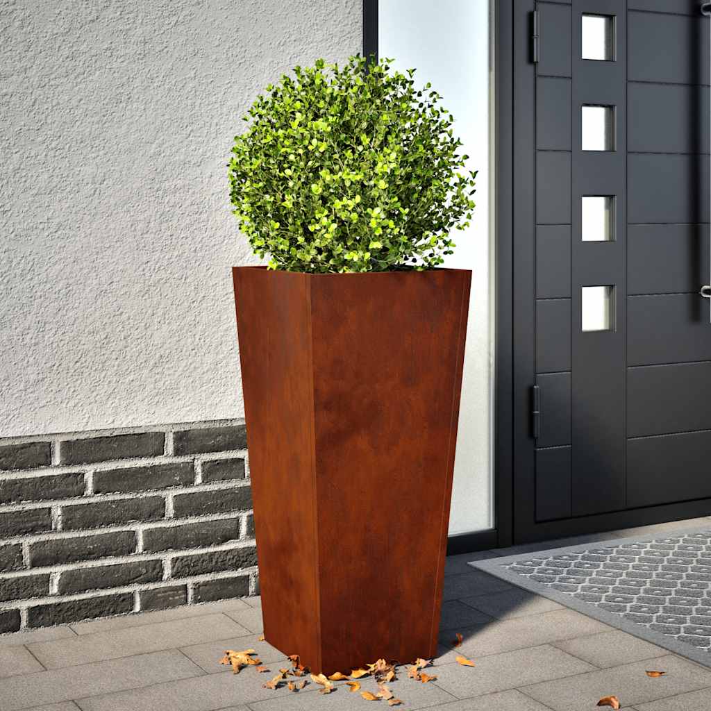 Vidaxx plantekasser 2 stk 35x35x75 cm vejrbestandigt stål