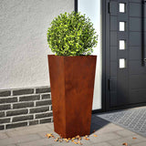 Vidaxx plantekasser 2 stk 35x35x75 cm vejrbestandigt stål