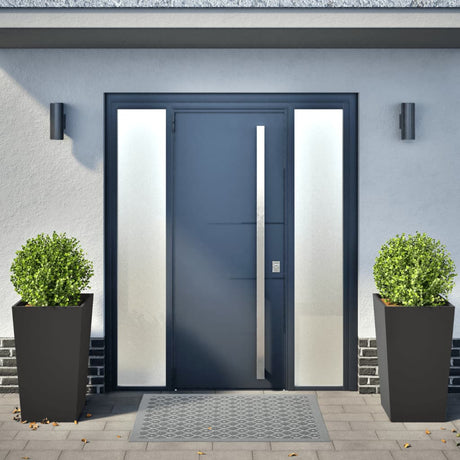Vidaxx plantekasser 2 stk 45x45x75 cm stål sort