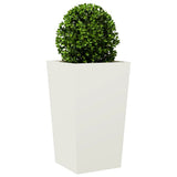 Vidaxx plantekasse 45x45x75 cm stål hvid
