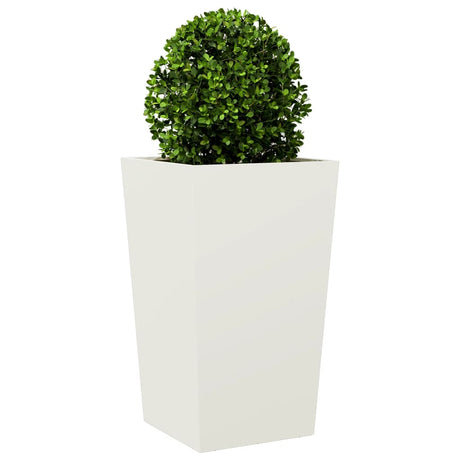 Vidaxx plantekasse 45x45x75 cm stål hvid