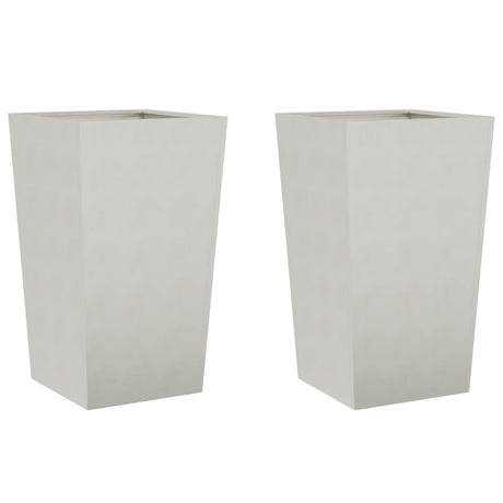 Vidaxx plantekasser 2 stk 45x45x75 cm rustfrit stål