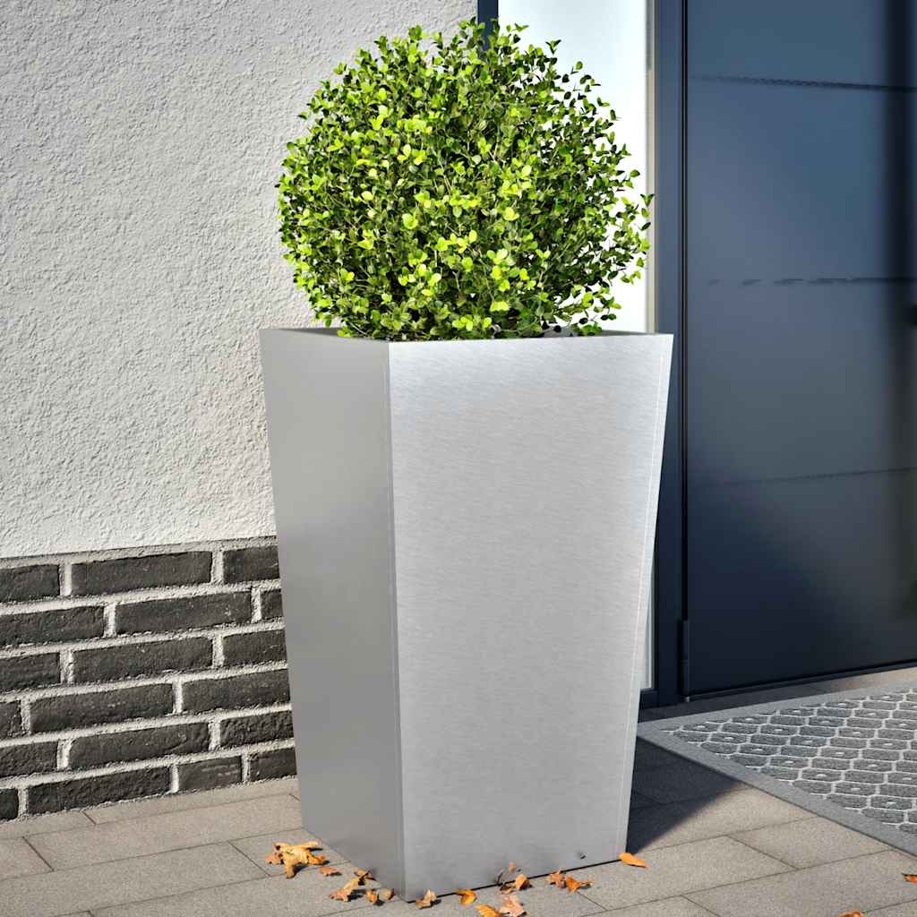 Vidaxx plantekasser 2 stk 45x45x75 cm galvaniseret stål