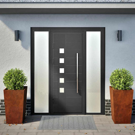 Vidaxx plantekasser 2 stk 45x45x75 cm vejrbestandigt stål
