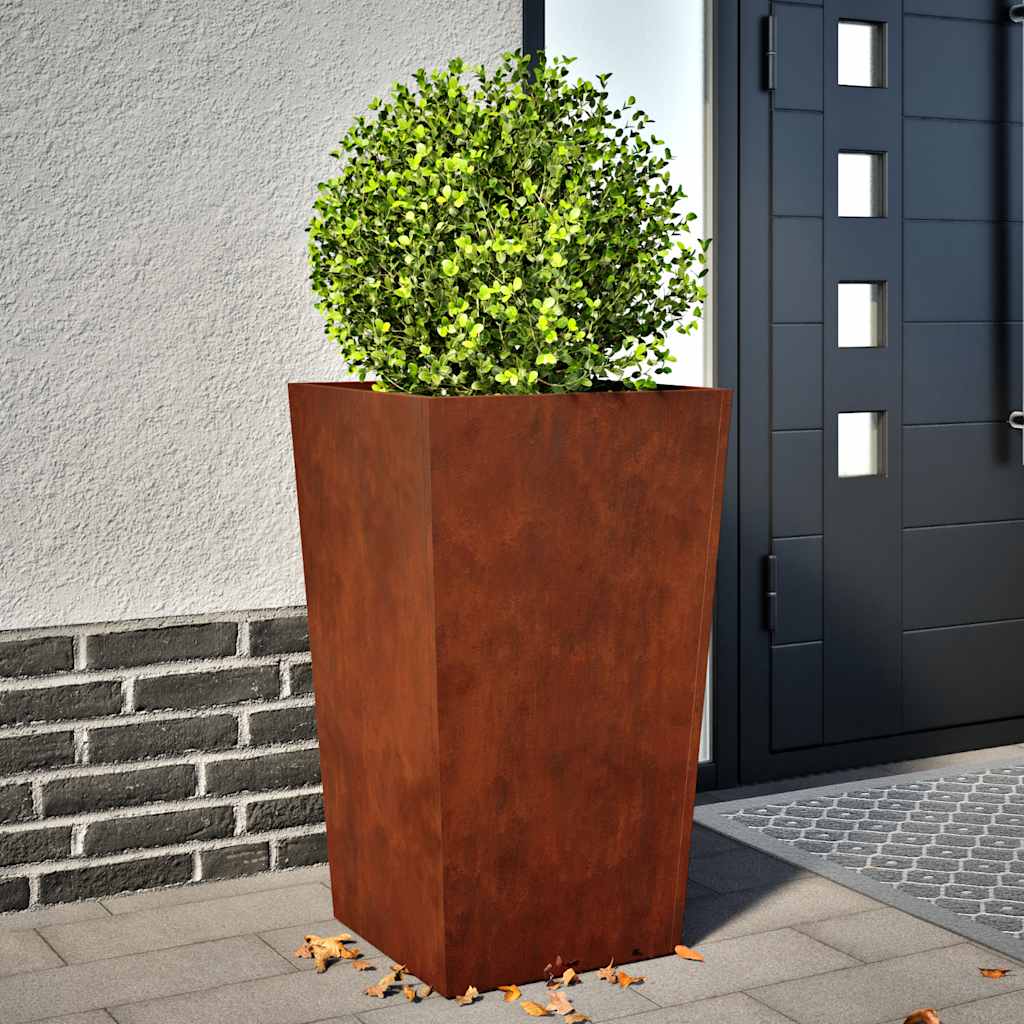 Vidaxx plantekasser 2 stk 45x45x75 cm vejrbestandigt stål