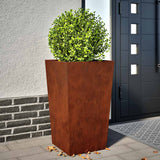 Vidaxx plantekasser 2 stk 45x45x75 cm vejrbestandigt stål