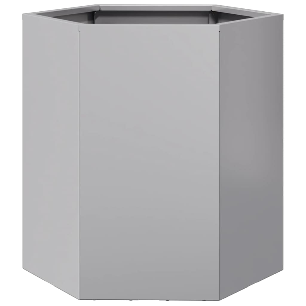 Vidaxx plantekasse sekskant 46x40x45 cm galvaniseret stål