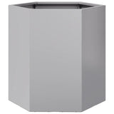 Vidaxx plantekasse sekskant 46x40x45 cm galvaniseret stål