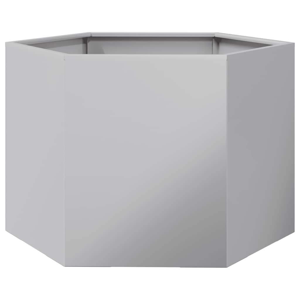 Vidaxx plantekasse sekskant 69x60x45 cm galvaniseret stål