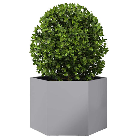 Vidaxx plantekasse sekskant 69x60x45 cm galvaniseret stål