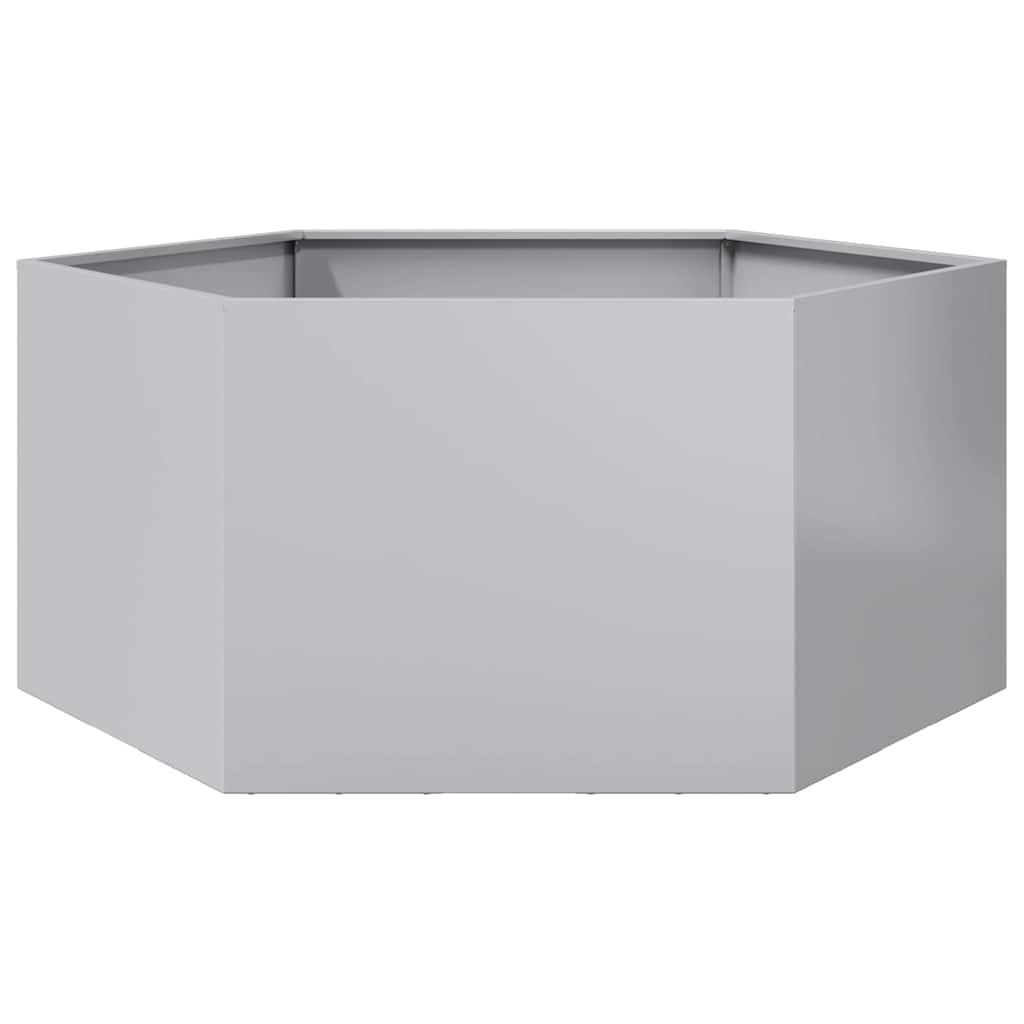 Vidaxx plantekasse sekskant 104x90x45 cm galvaniseret stål
