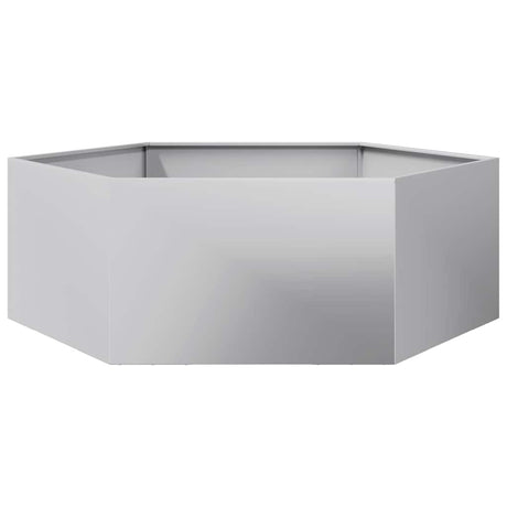Vidaxx plantekasse sekskant 138x120x45 cm galvaniseret stål