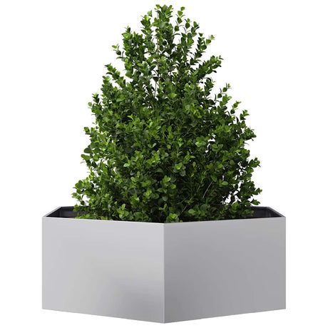 Vidaxx plantekasse sekskant 138x120x45 cm galvaniseret stål