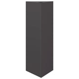 Vidaxx plantekasse trekant 30x26x75 cm stål sort