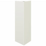 Vidaxx plantekasse trekant 30x26x75 cm stål hvid