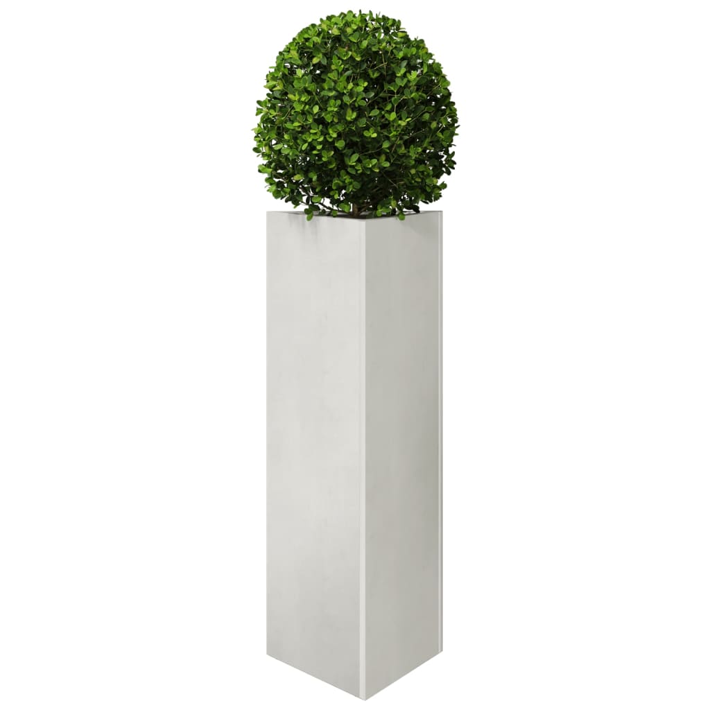 Vidaxx plantekasse trekant 30x26x75 cm rustfrit stål