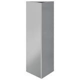 Vidaxx plantekasse trekant 30x26x75 cm galvaniseret stål