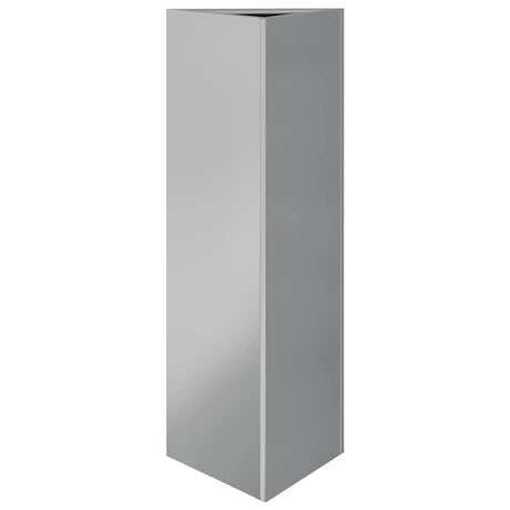 Vidaxx plantekasse trekant 30x26x75 cm galvaniseret stål