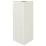 Vidaxx plantekasse trekant 40x34,5x70 cm stål hvid