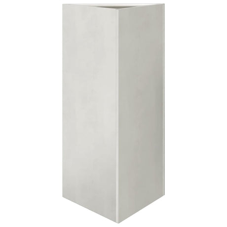 Vidaxx plantekasse trekant 40x34,5x70 cm rustfrit stål