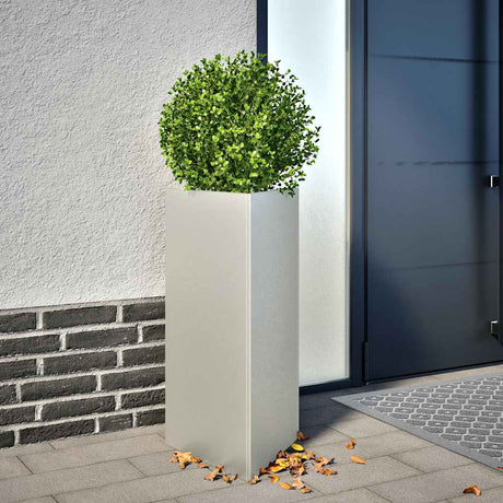 Vidaxx plantekasser 2 stk trekant 40x40x75 cm rustfrit stål