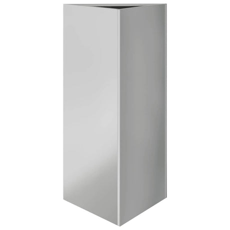 Vidaxx plantekasse trekant 40x40x75 cm galvaniseret stål