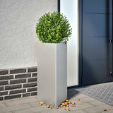 Vidaxx plantekasser 2 stk trekant 40x40x75 cm galvaniseret stål