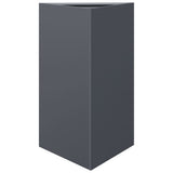 Vidaxx plantekasse trekant 50x43x75 cm stål antracit