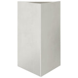 Vidaxx plantekasse trekant 50x43x75 cm rustfrit stål
