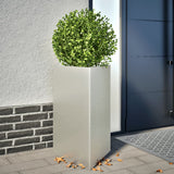 Vidaxx plantekasse trekant 50x43x75 cm rustfrit stål
