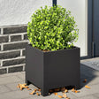 Vidaxx plantekasse 30x30x30 cm stål sort