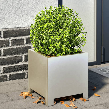 Vidaxx plantekasser 2 stk 30x30x30 cm rustfrit stål